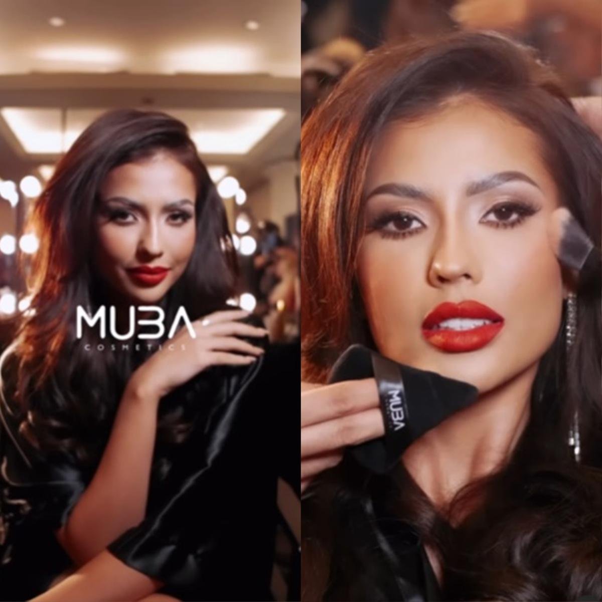 Bùi Quỳnh Hoa qua bàn tay chuyên viên trang điểm của Miss Universe: Layout khác hẳn Ngọc Châu - Kim Duyên Ảnh 4