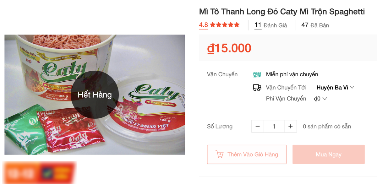 Mì tôm thanh long 'cháy đơn', hết hàng nhờ bài hát độc lạ Ảnh 3