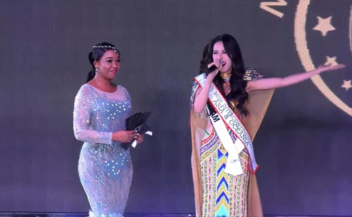 Chung kết Miss Intercontinental: Ngọc Hằng đoạt Á hậu 2, Bảo Ngọc trao vương miện cho người đẹp Thái Lan Ảnh 9