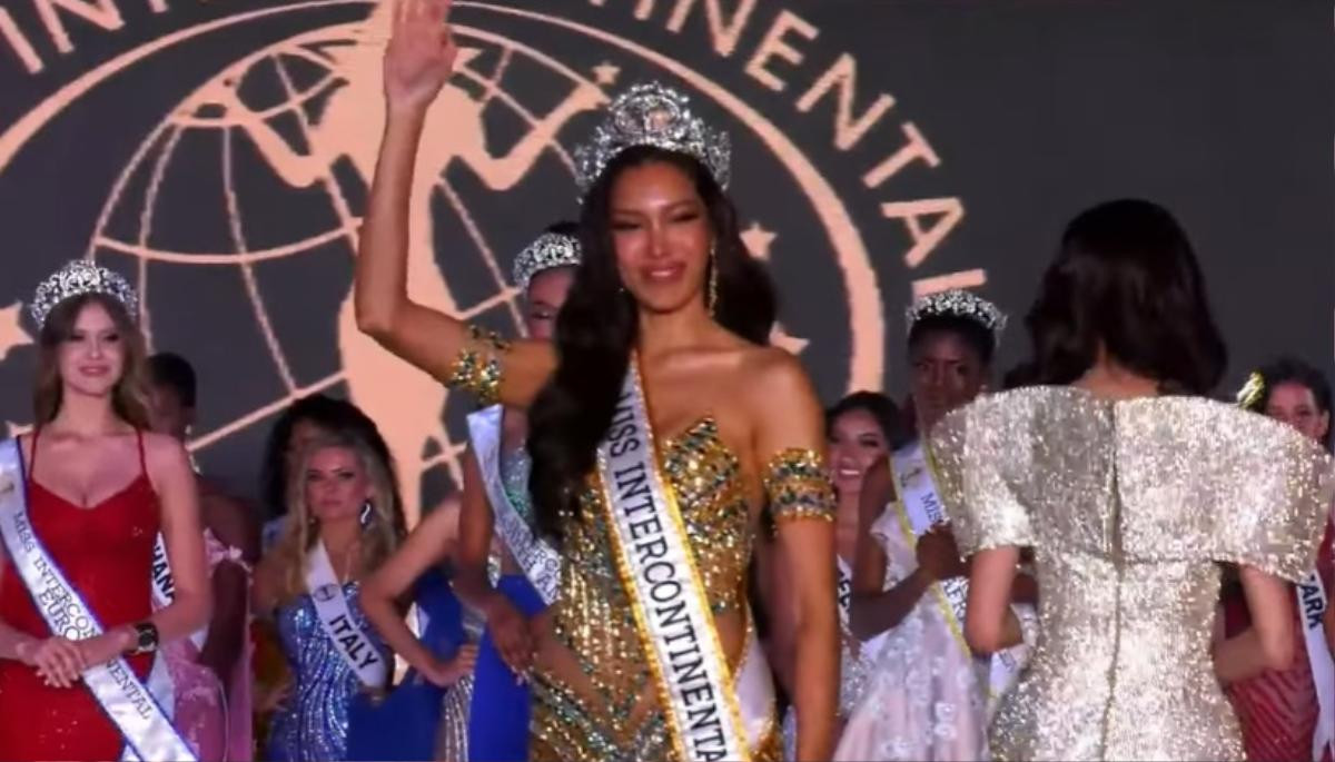 Chung kết Miss Intercontinental: Ngọc Hằng đoạt Á hậu 2, Bảo Ngọc trao vương miện cho người đẹp Thái Lan Ảnh 12