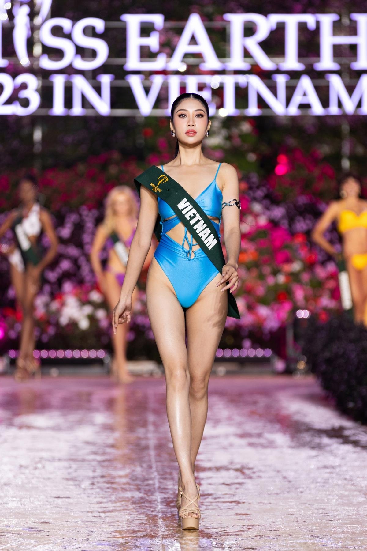 Đại diện Việt Nam 'đánh bại' loạt thí sinh mạnh sau bán kết Miss Earth 2023 lọt Top 8 Best Bikini Ảnh 3