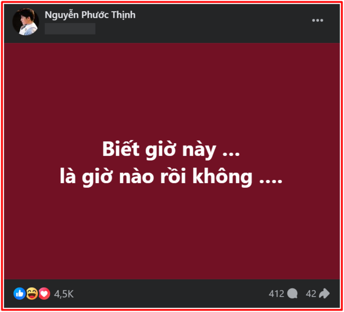 Noo Phước Thịnh có chia sẻ trên trang cá nhân, ra sao mà bị phản ứng 'dữ dội' thế này? Ảnh 1