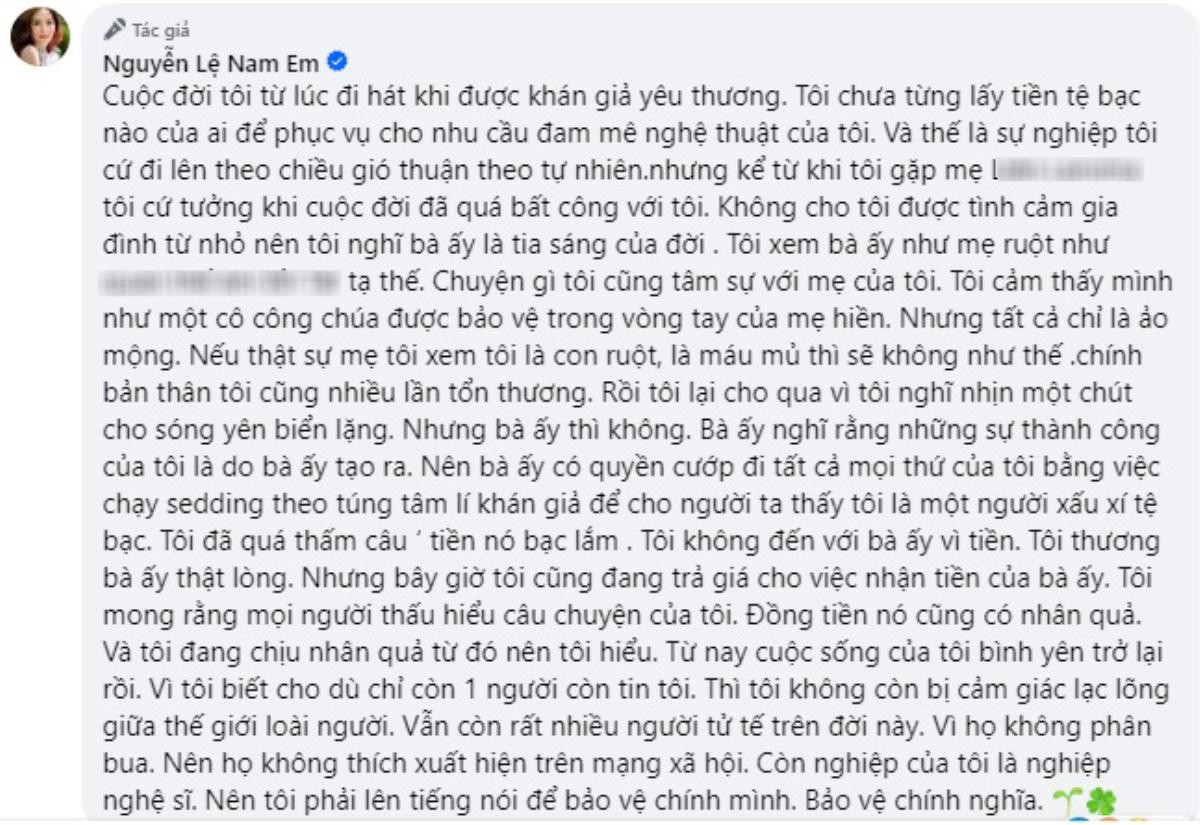 Nam Em bất ngờ tố ai đó đã bày trò sau lưng nên phải công khai bạn trai, tuyên bố 'chiến tới cùng' Ảnh 3