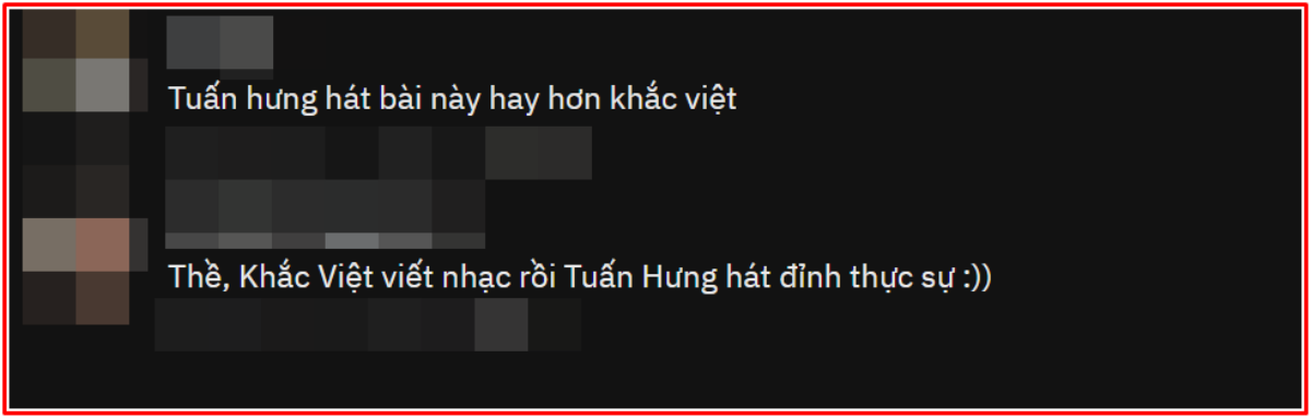 Từng bị chê giọng hát xuống cấp, dân mạng bỗng 'quay xe' khi Tuấn Hưng thể hiện hit của Khắc Việt Ảnh 3