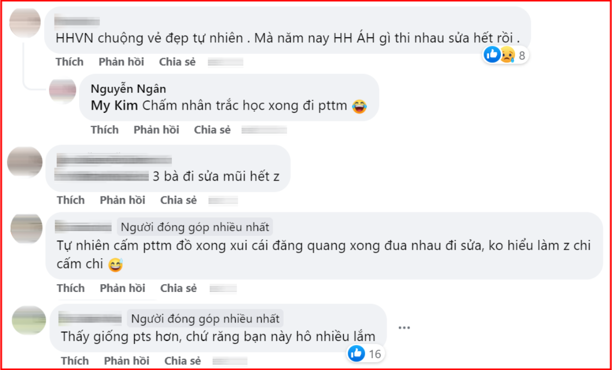 Á hậu Ngọc Hằng để lộ chi tiết 'lạ' trên gương mặt, netizen nghi đã đụng chạm 'dao kéo'? Ảnh 4