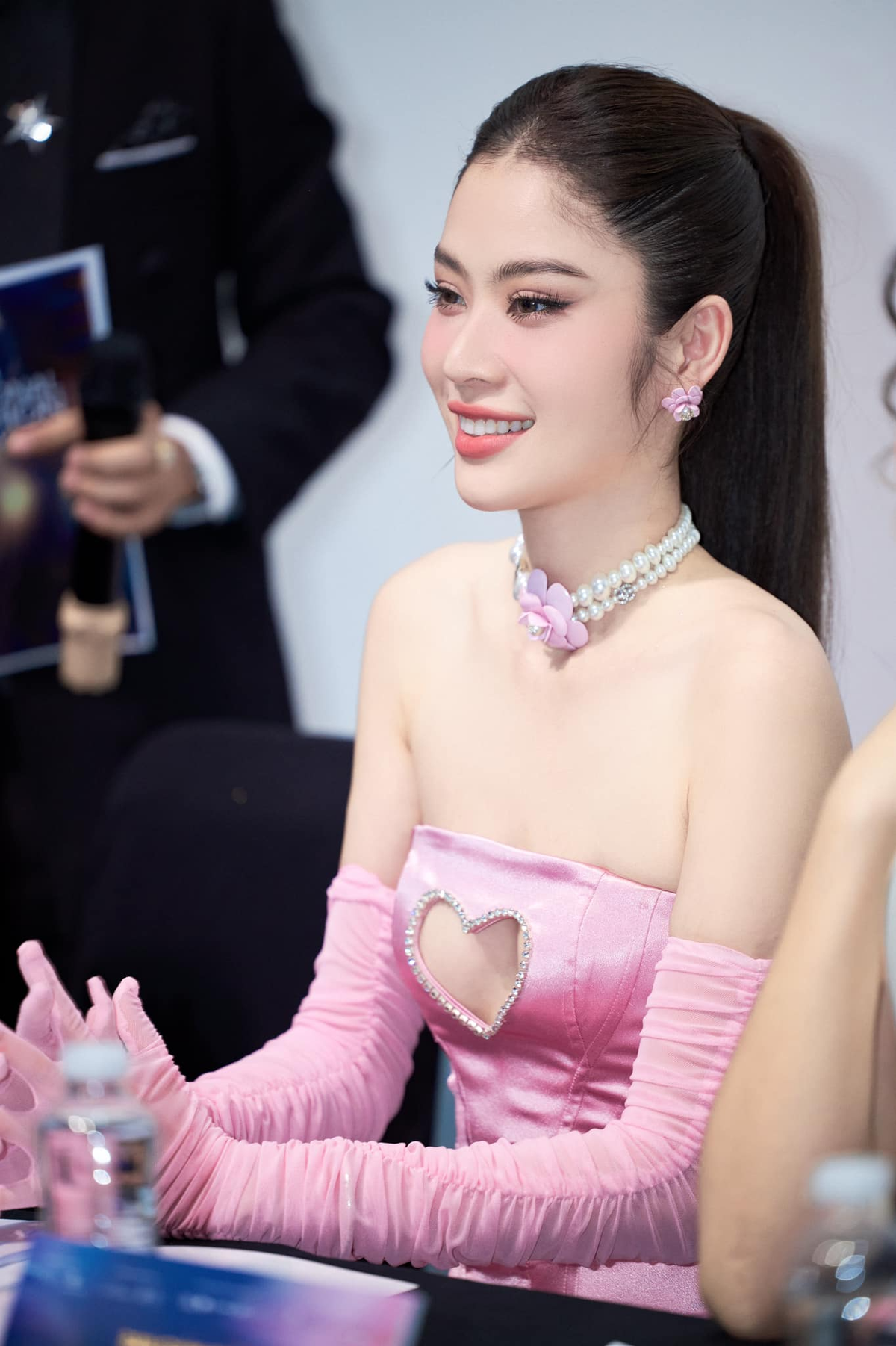 Hậu Miss Universe Vietnam, Lệ Nam 'lên hương nhan sắc' vượt mặt cả Ngọc Châu Ảnh 3