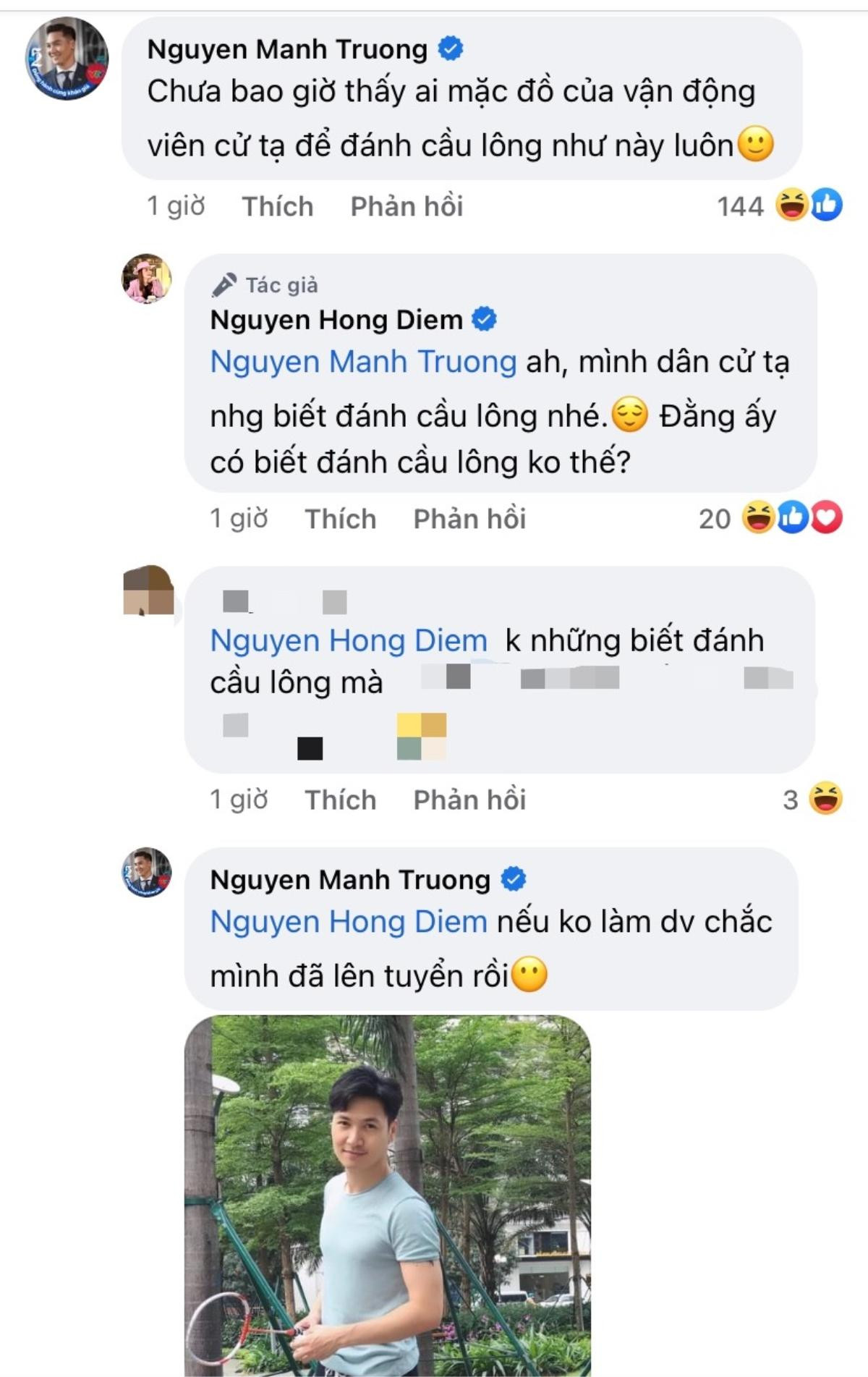 Hồng Diễm khéo khoe visual tuổi 40, dàn diễn viên 'vũ trụ VFC' ra sức khen ngợi khiến netizen 'cười bò' Ảnh 4