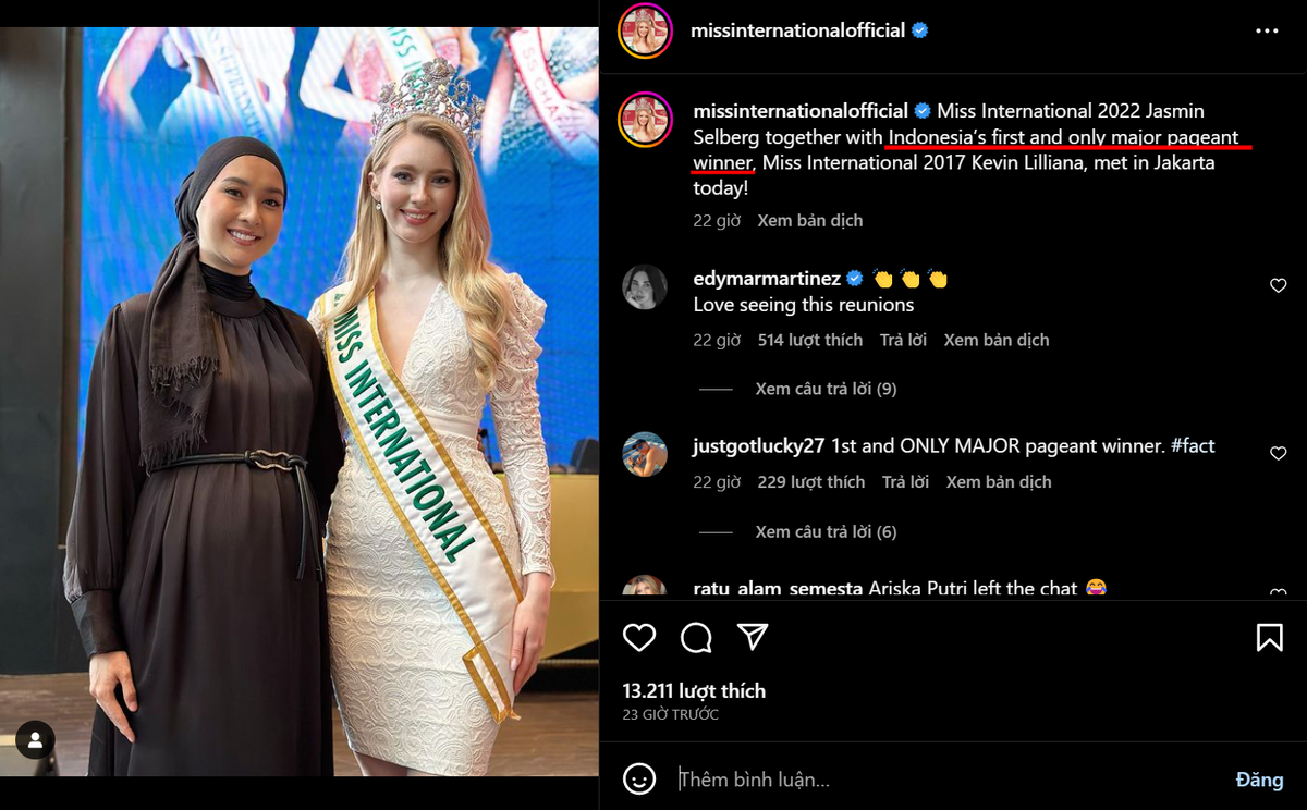 Miss International 'cà khịa' Miss Grand International, ông Nawat liệu có để yên? Ảnh 1