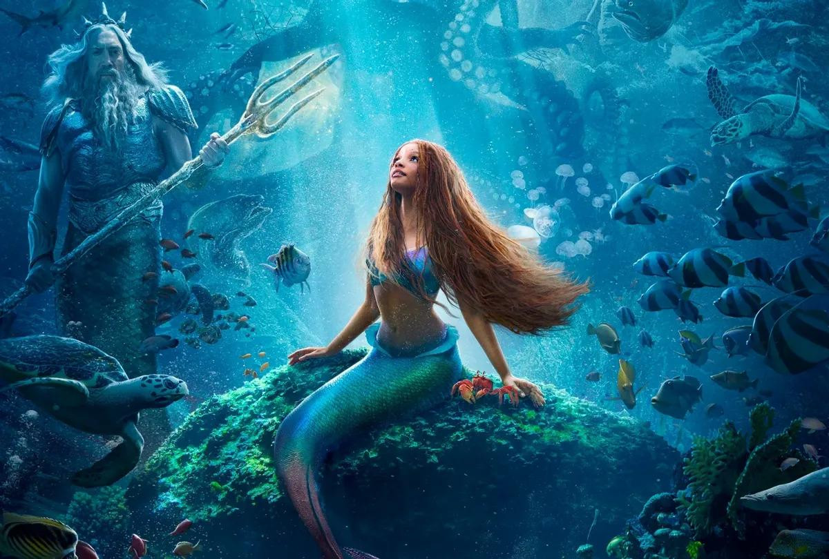 Soi cận mái tóc trị giá 150.000 USD của 'công chúa Disney' - Halle Bailey trong The Little Mermaid Ảnh 2