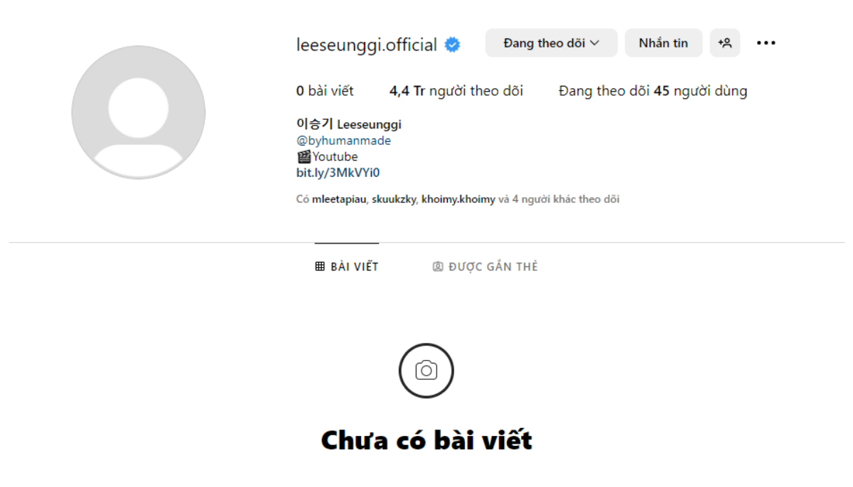 Trang cá nhân 4,4 triệu follower của Lee Seung Gi bất ngờ gặp biến sáng nay, chuyện gì đây? Ảnh 2