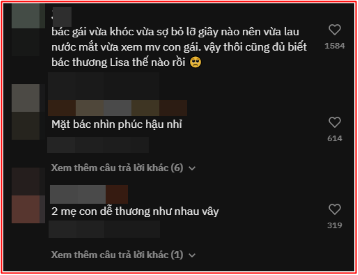 Mẹ Lisa bật khóc nức nở khi xem MV của con gái: 'Nhìn là biết thương con cỡ nào rồi' Ảnh 1