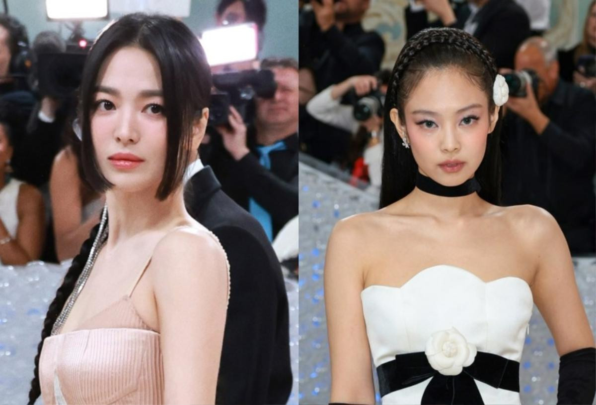 Bằng chứng Song Hye Kyo nổi tiếng hơn Jennie (BLACKPINK), fan mỉa mai bạn gái V còn lâu mới sánh bằng Ảnh 3