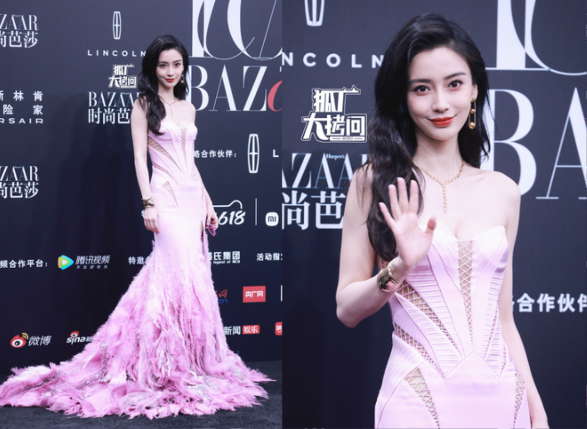 Angelababy khoe 'tuyết lê' ấn tượng với chiếc váy đục khoét, dân mạng trầm trồ với vẻ đẹp tuổi 34 Ảnh 4