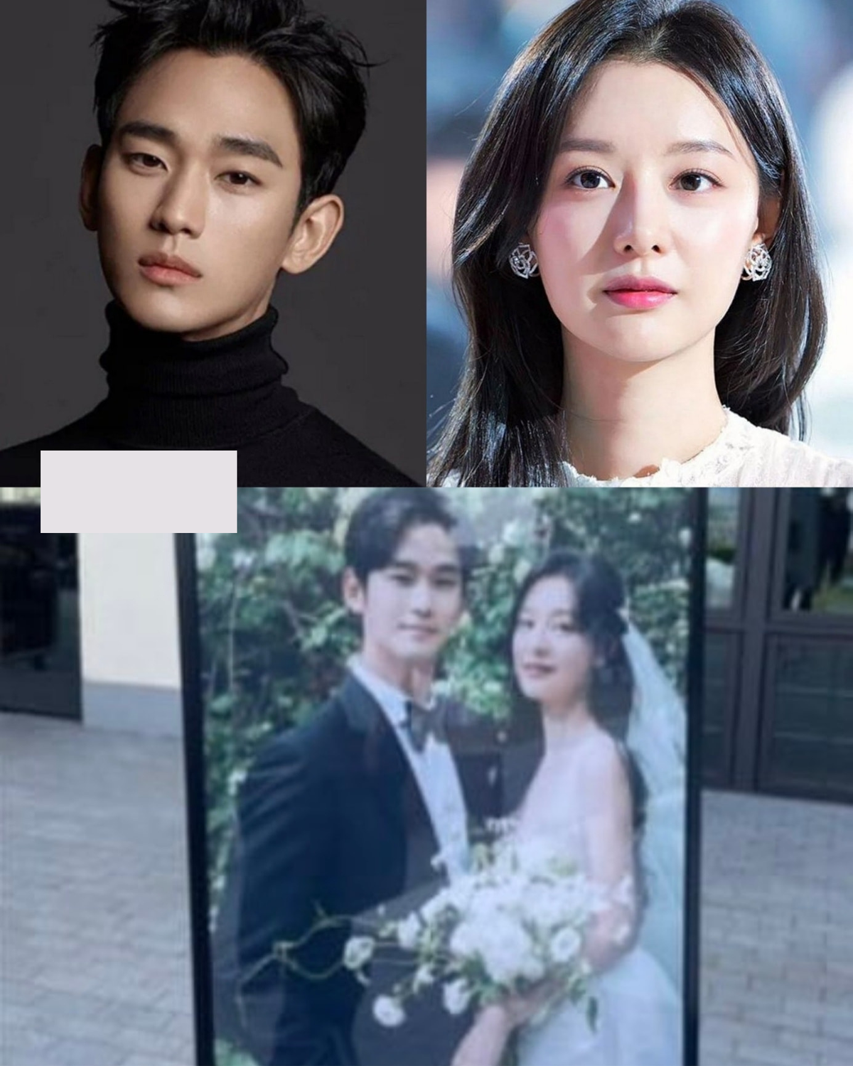 Lộ ảnh cưới của 'cụ giáo' Kim Soo Hyun, cô dâu xinh đẹp không kém Seo Ye Ji Ảnh 2