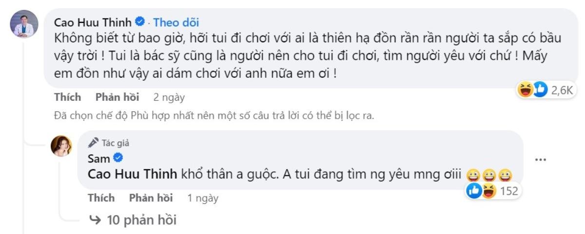 Bị đồn 'đi chơi với ai là người đó có bầu', bác sĩ Cao Hữu Thịnh lên tiếng đáp trả Ảnh 3