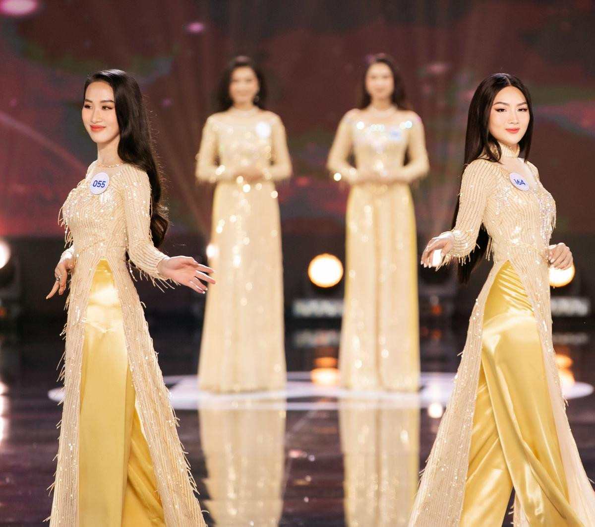 Dàn thí sinh Miss World VN thướt tha với áo dài: Cùng cạnh tranh nhau chiếc vương miện danh giá Ảnh 4