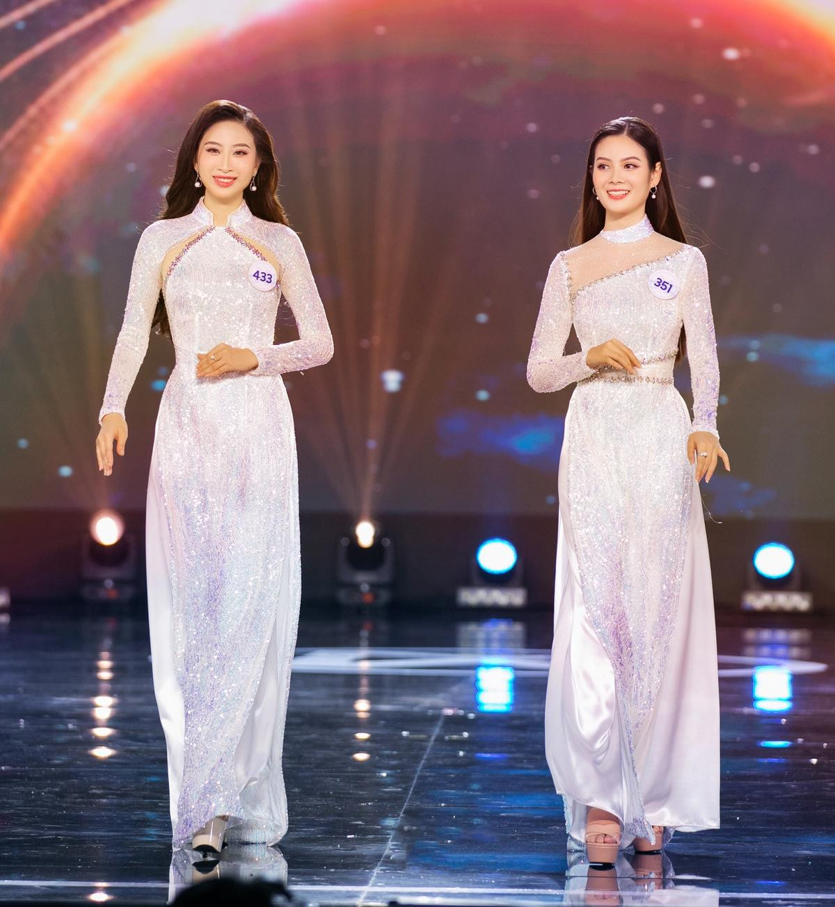 Dàn thí sinh Miss World VN thướt tha với áo dài: Cùng cạnh tranh nhau chiếc vương miện danh giá Ảnh 6