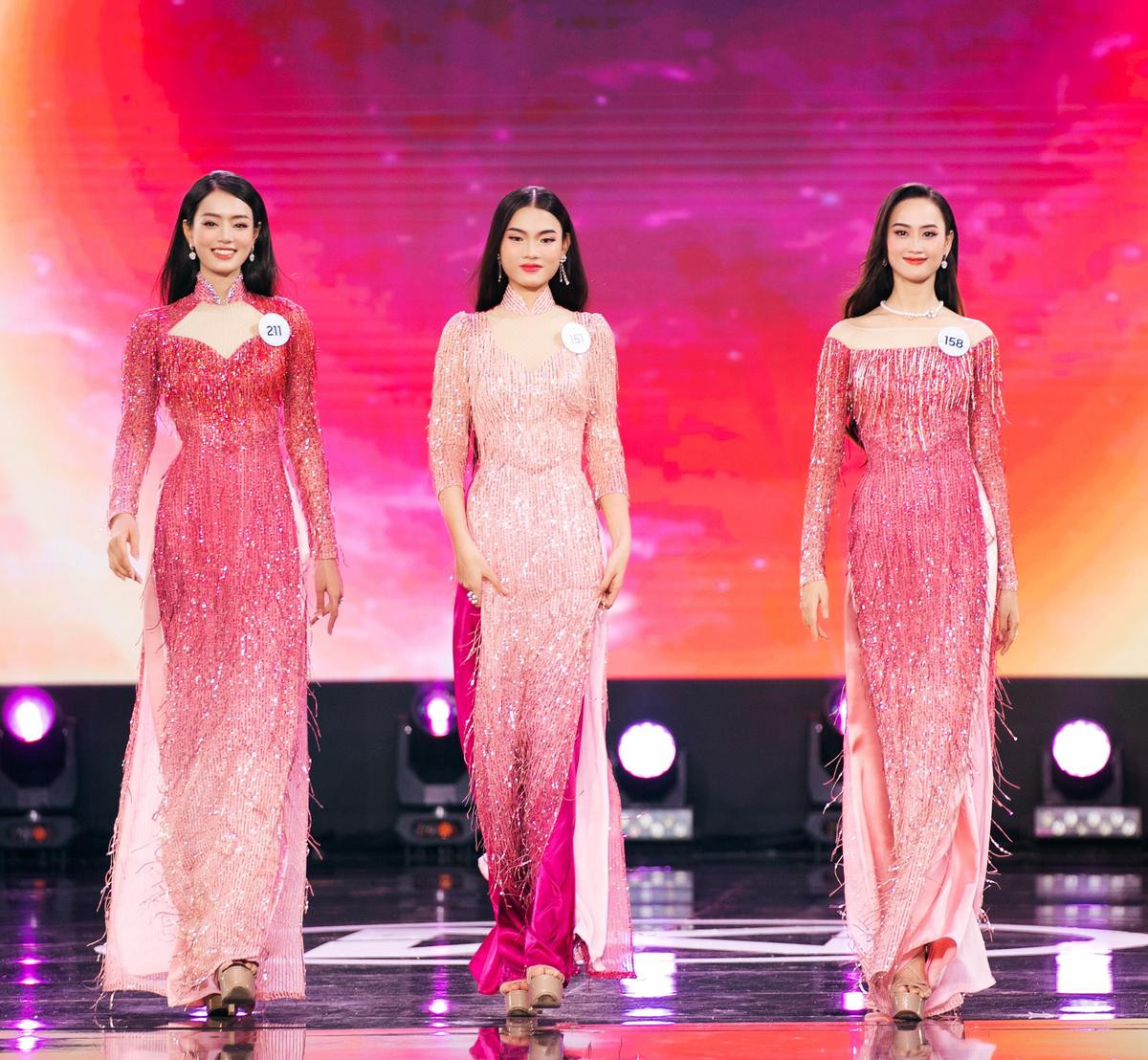 Dàn thí sinh Miss World VN thướt tha với áo dài: Cùng cạnh tranh nhau chiếc vương miện danh giá Ảnh 9