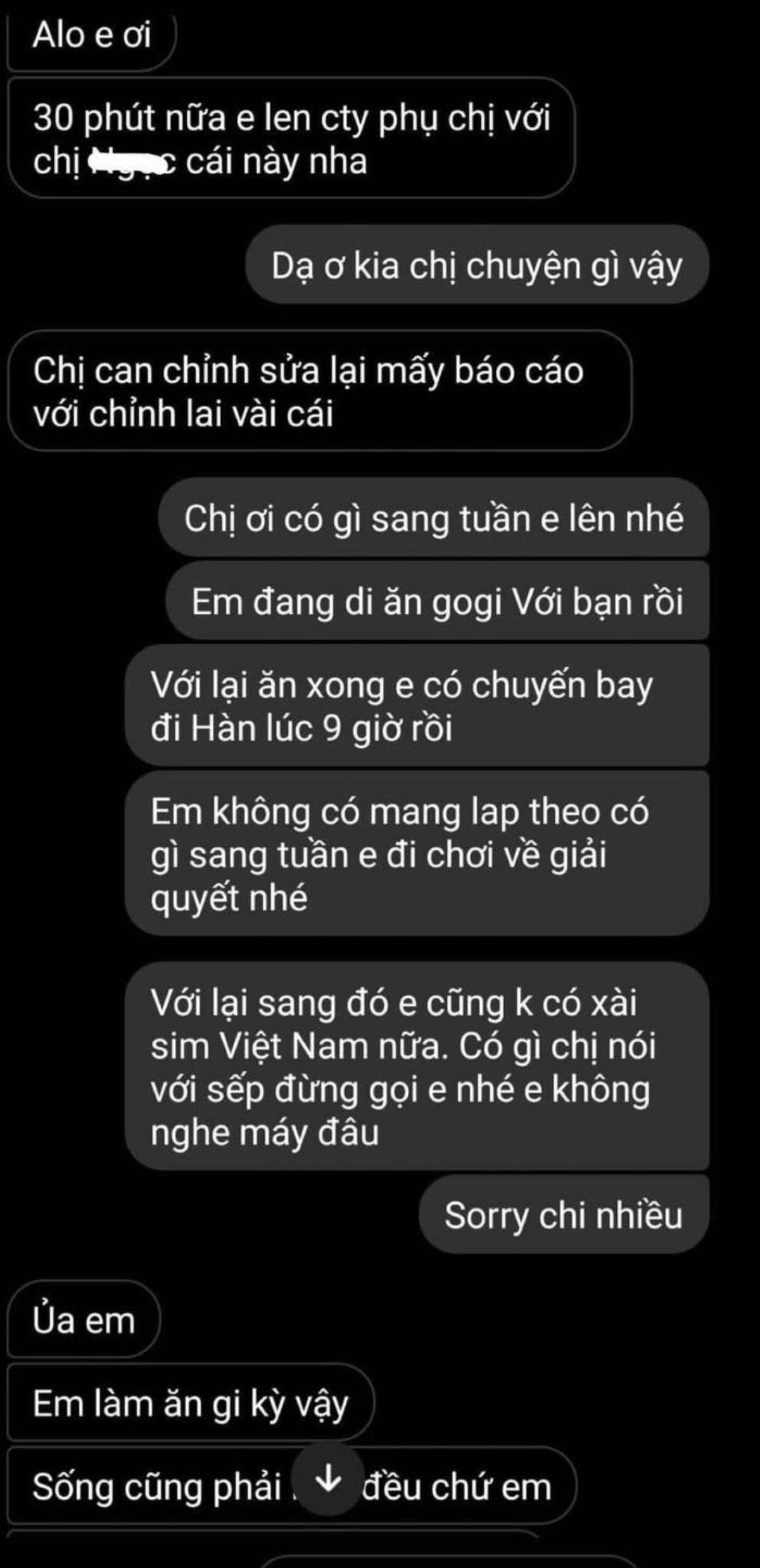 Nữ nhân viên 2K1 bị sa thải vì từ chối lên công ty sửa báo cáo vào ngày thứ 7 Ảnh 1