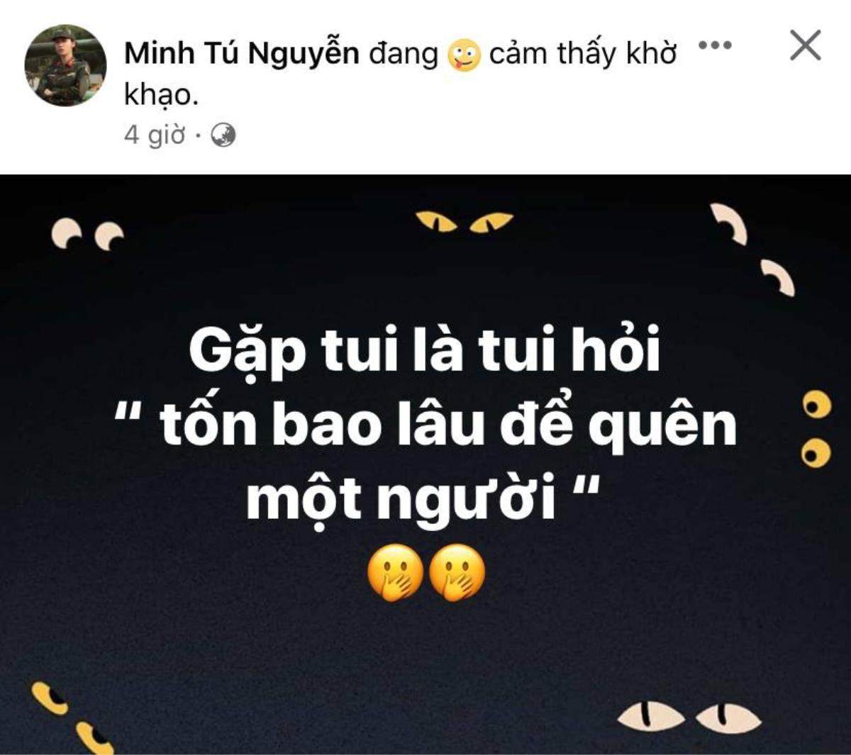 Minh Tú nhắc đến người cũ giữa đêm: 'Mất bao lâu để quên một người'? Ảnh 1