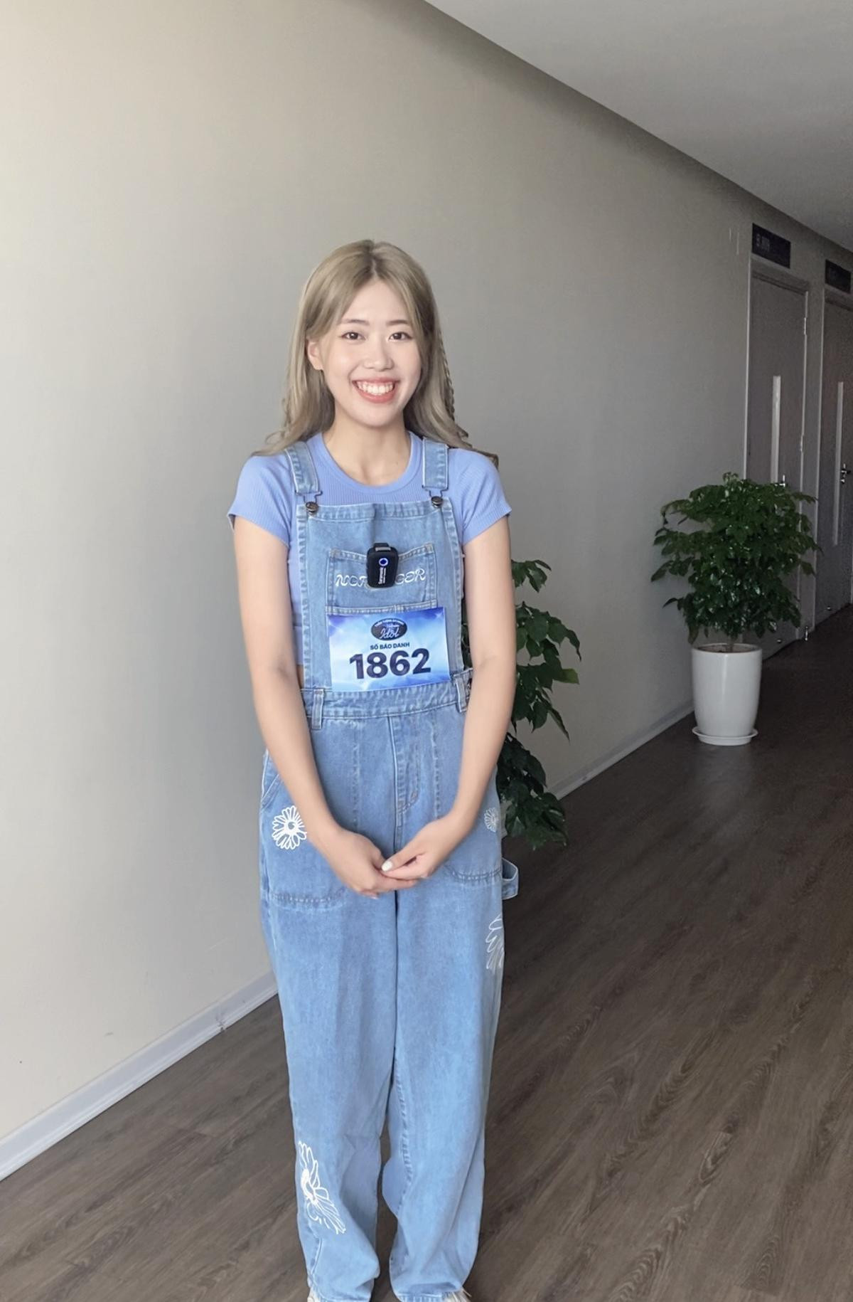 Pia Linh - cô gái góp giọng hát trong MV triệu view của Đen Vâu xuất hiện tại Vietnam Idol 2023 Ảnh 1