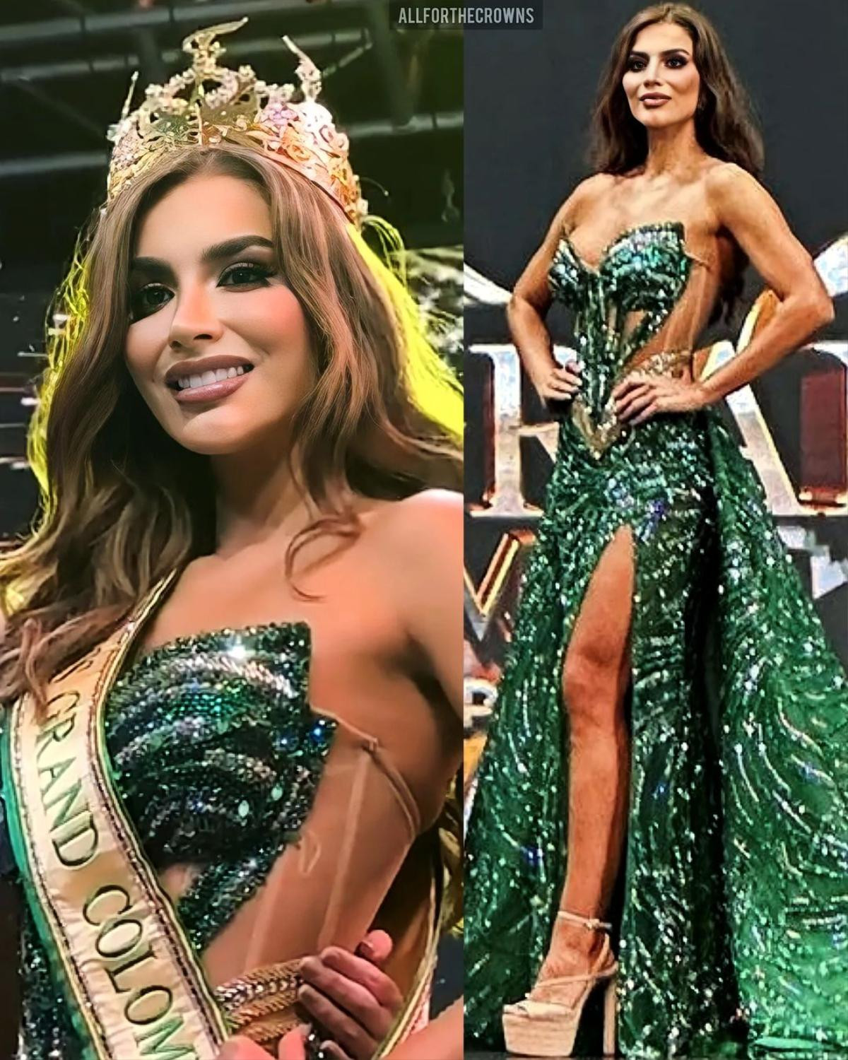 Dành cả thanh xuân thi hoa hậu, nữ kỹ sư đăng quang Miss Grand Colombia 2023, sắc vóc 'đẹp từng centimet' Ảnh 1