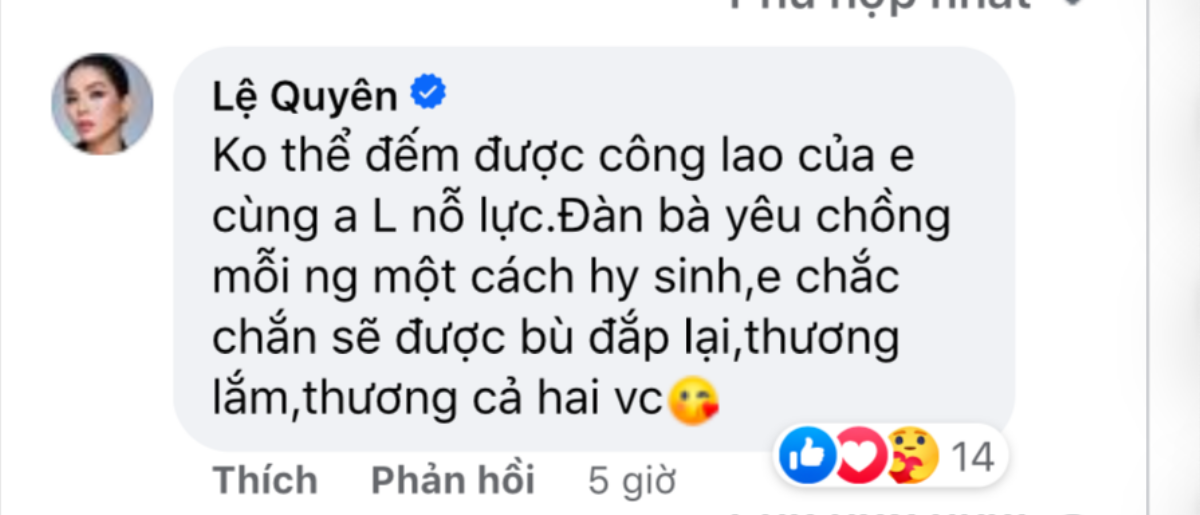 Bà xã NSND Công Lý chia sẻ giai đoạn chồng gặp biến cố, Lệ Quyên để lại lời nhắn nhủ đáng chú ý Ảnh 3