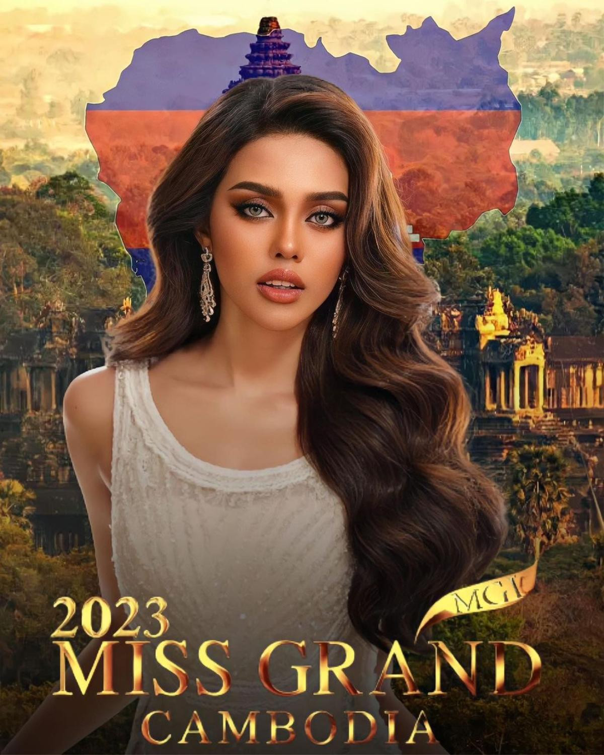 'Gà chiến' Miss Grand Cambodia 2023 lộ diện, sao lại nhìn quen quen thế này? Ảnh 1