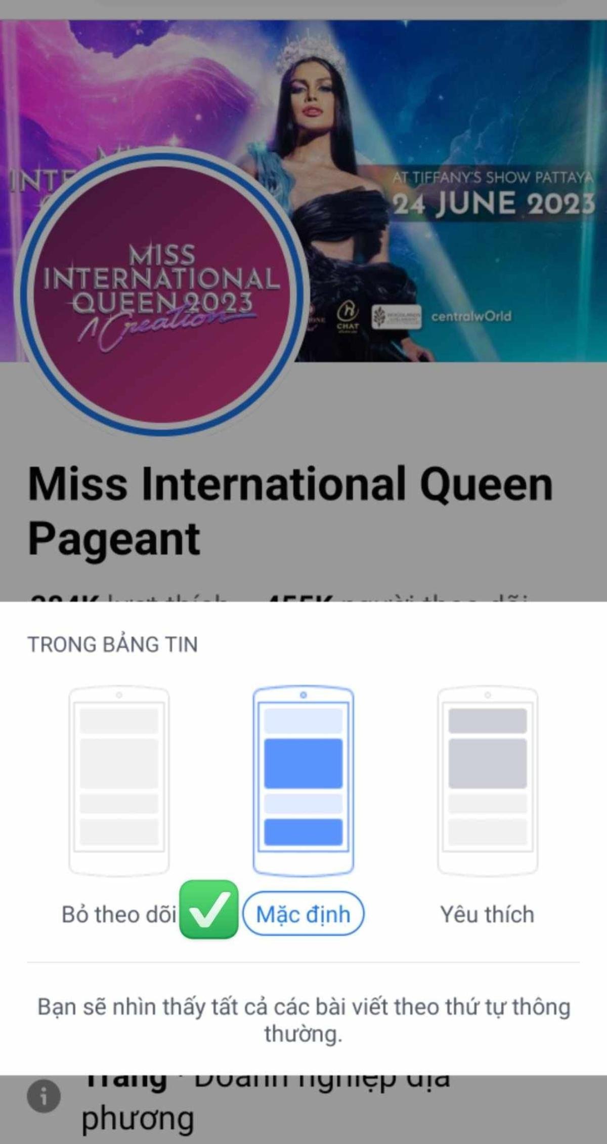 Dịu Thảo tạch Top 6, trào lưu thoát follow Miss International Queen chính thức bắt đầu Ảnh 3