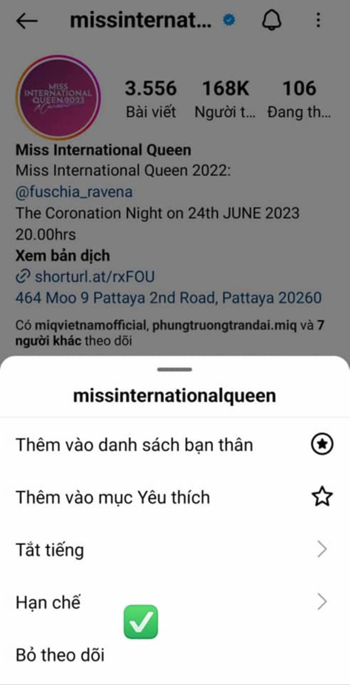 Dịu Thảo tạch Top 6, trào lưu thoát follow Miss International Queen chính thức bắt đầu Ảnh 2