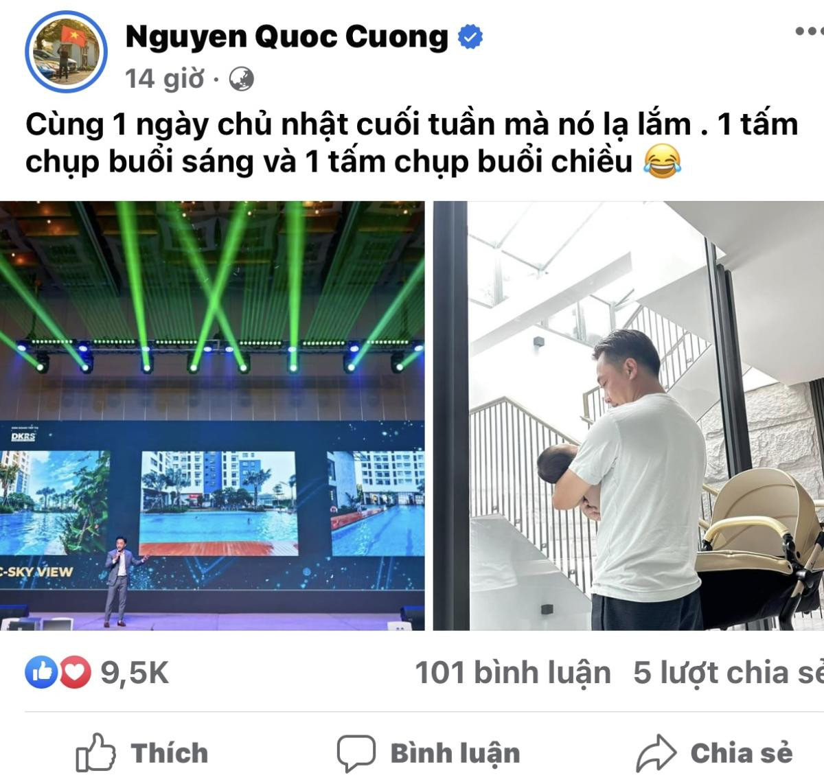 Hình ảnh đối lập của Cường Đô La: Ngoài là chủ tịch, về nhà thành 'bảo mẫu', vai nào cũng chuyên nghiệp Ảnh 1