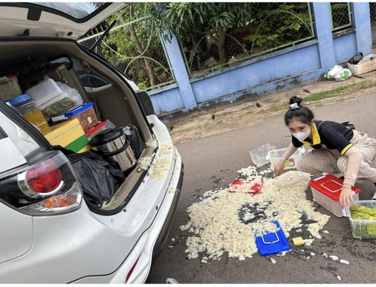 Bà xã Lê Dương Bảo Lâm gặp nạn 2 lần trong ngày, nhìn hậu quả mà xót thay Ảnh 3