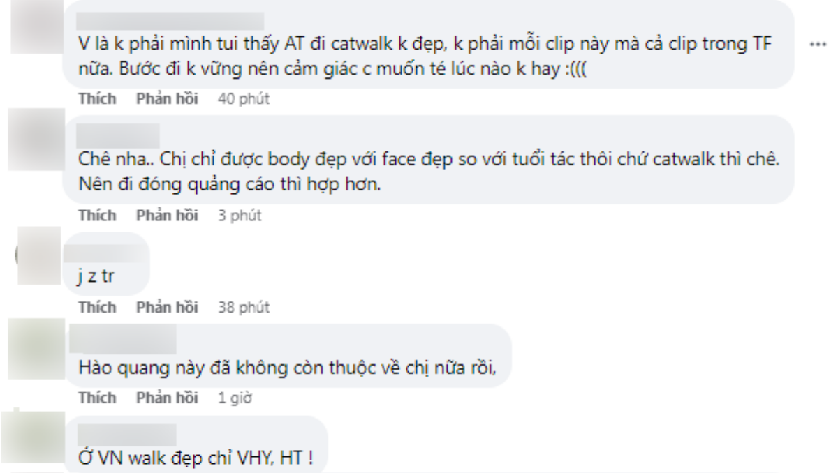 Siêu mẫu Anh Thư gây tranh cãi với màn catwalk đơ cứng, 'đệ nhất vedette thập niên 2000' nay còn đâu! Ảnh 2