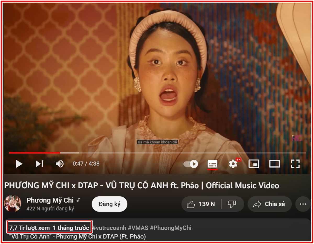 Hậu bị hack kênh Youtube, Phương Mỹ Chi 'vỡ òa' đón nhận tin vui Ảnh 3