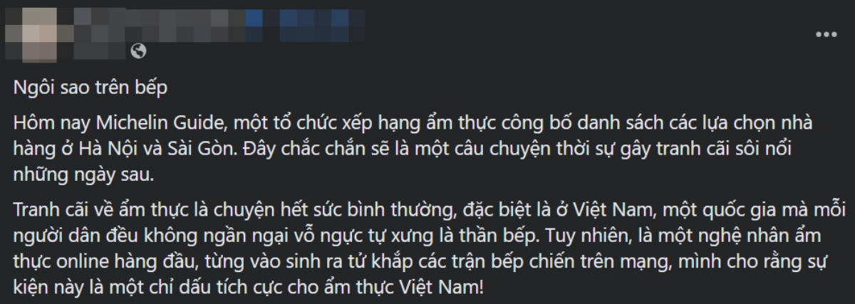 Tranh cãi trái chiều 4 nhà hàng Việt đạt sao Michelin: Kẻ tấm tắc khen, người chê không xứng Ảnh 5