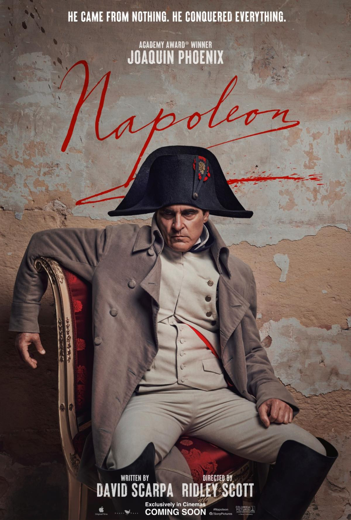 Ngôi sao Oscar - Joaquin Phoenix tái xuất trong phim sử thi về Napoleon Ảnh 1