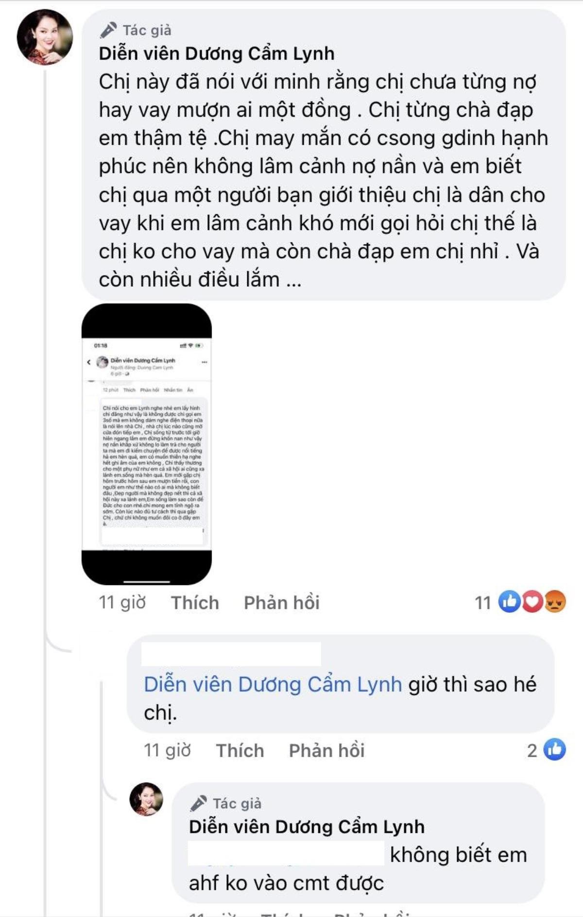 Vay tiền không thành, Dương Cẩm Lynh buồn bã tâm sự bị ai đó 'chà đạp' Ảnh 2