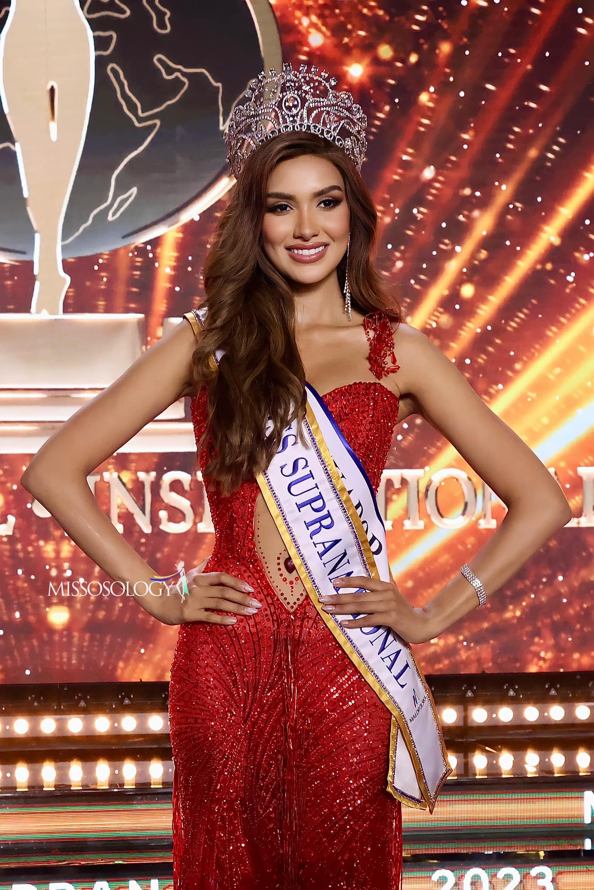 Đối thủ Thuỳ Tiên 'chật vật' ra sao trước khi đăng quang Miss Supranational? Ảnh 5