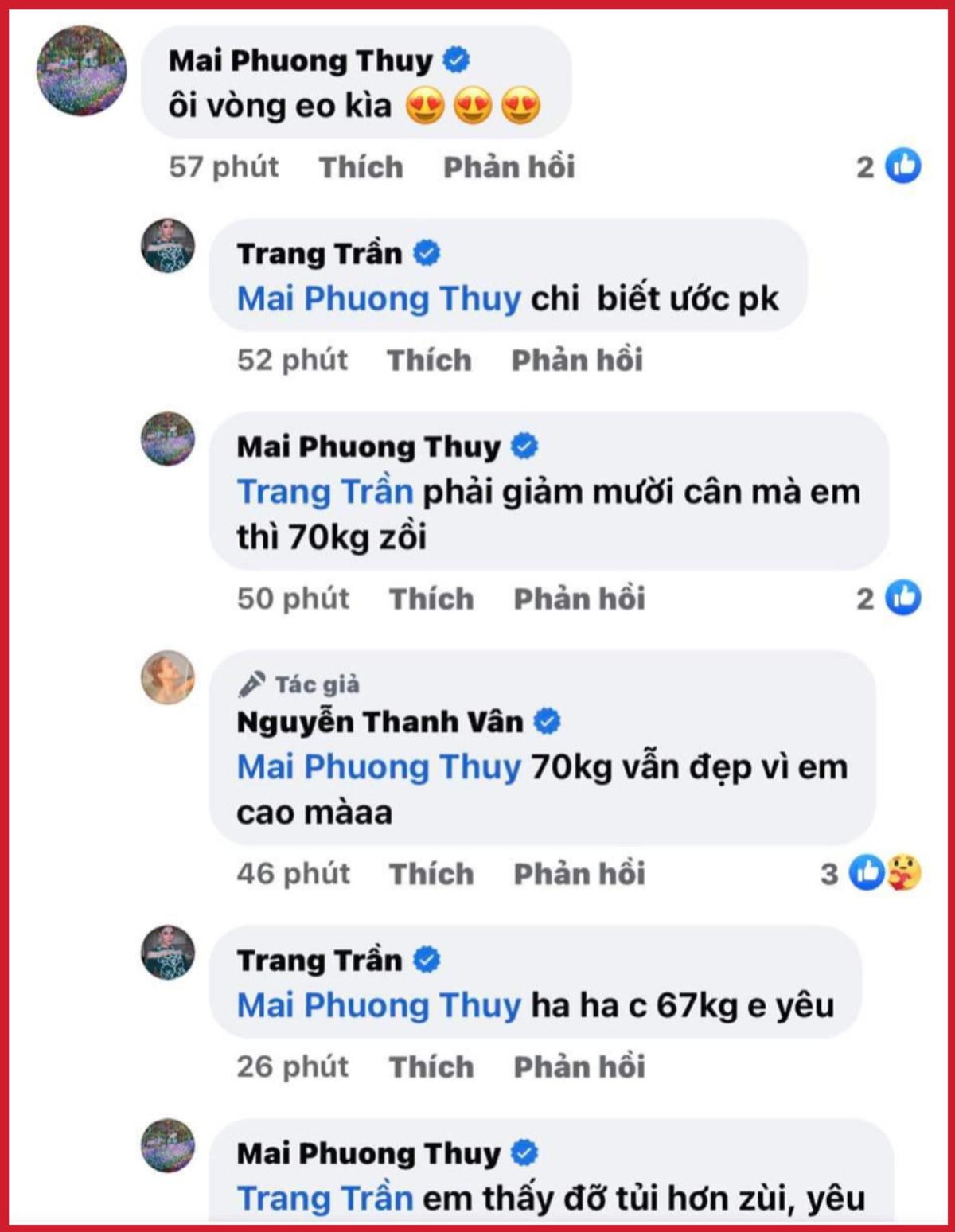 Sau khi lộ thân hình kém thon, Mai Phương Thúy tiết lộ cân nặng hiện tại Ảnh 1