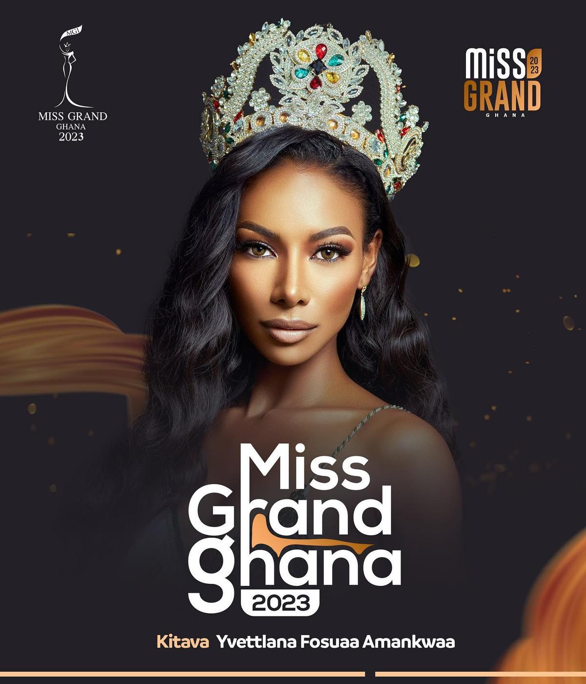 Vẻ đẹp lai 3 dòng máu của đại diện Ghana tại Miss Grand International 2023 Ảnh 1