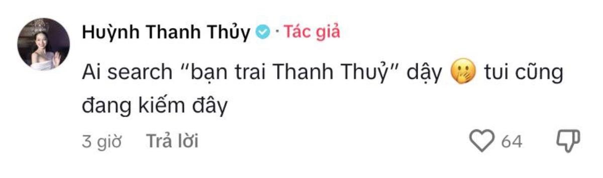 Hoa hậu Thanh Thuỷ nói gì trước nghi vấn có bạn trai khi đang trong nhiệm kỳ? Ảnh 4