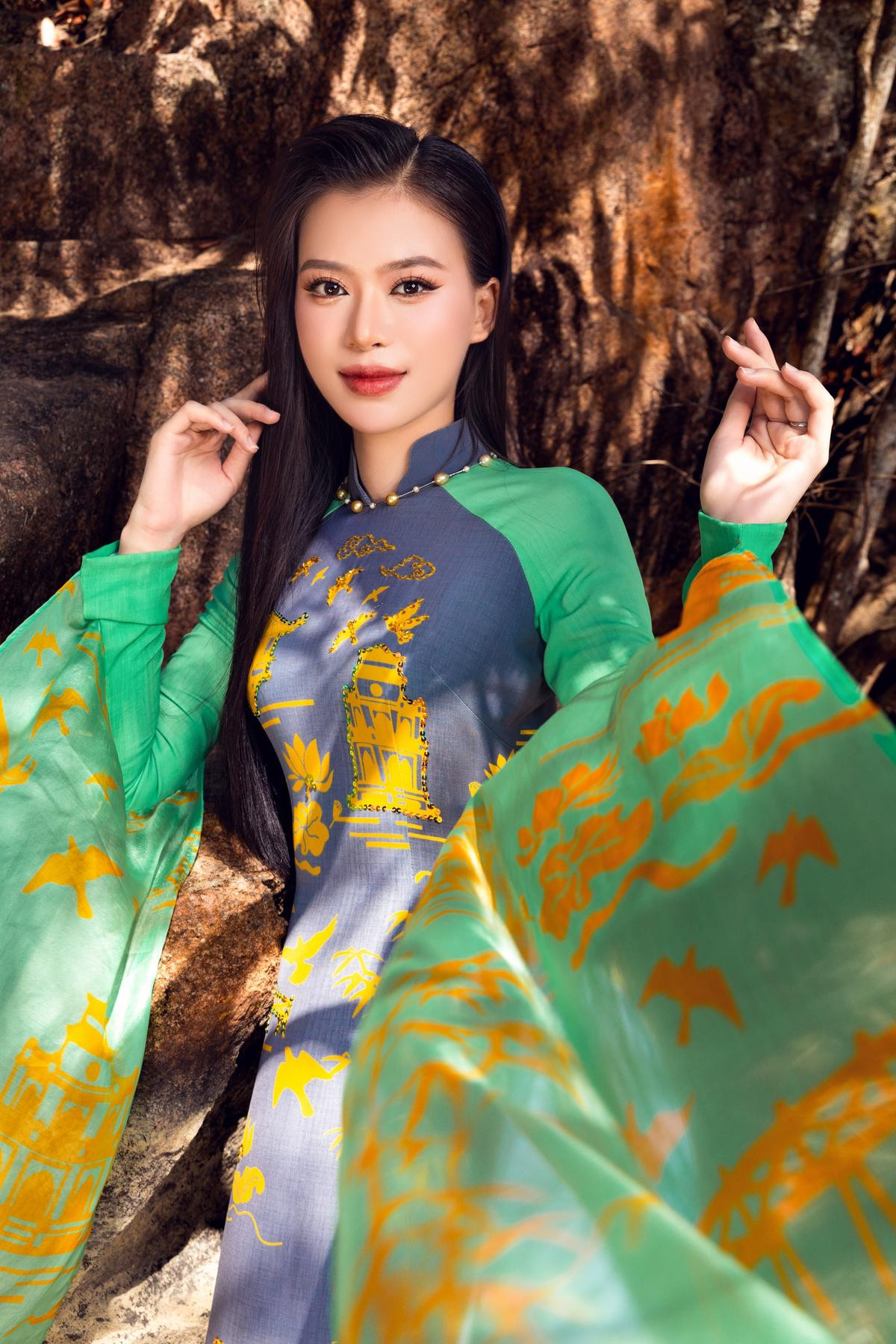 40 thí sinh Miss World VN trong tà áo dài, một nhan sắc đỉnh cao lộ diện! Ảnh 4