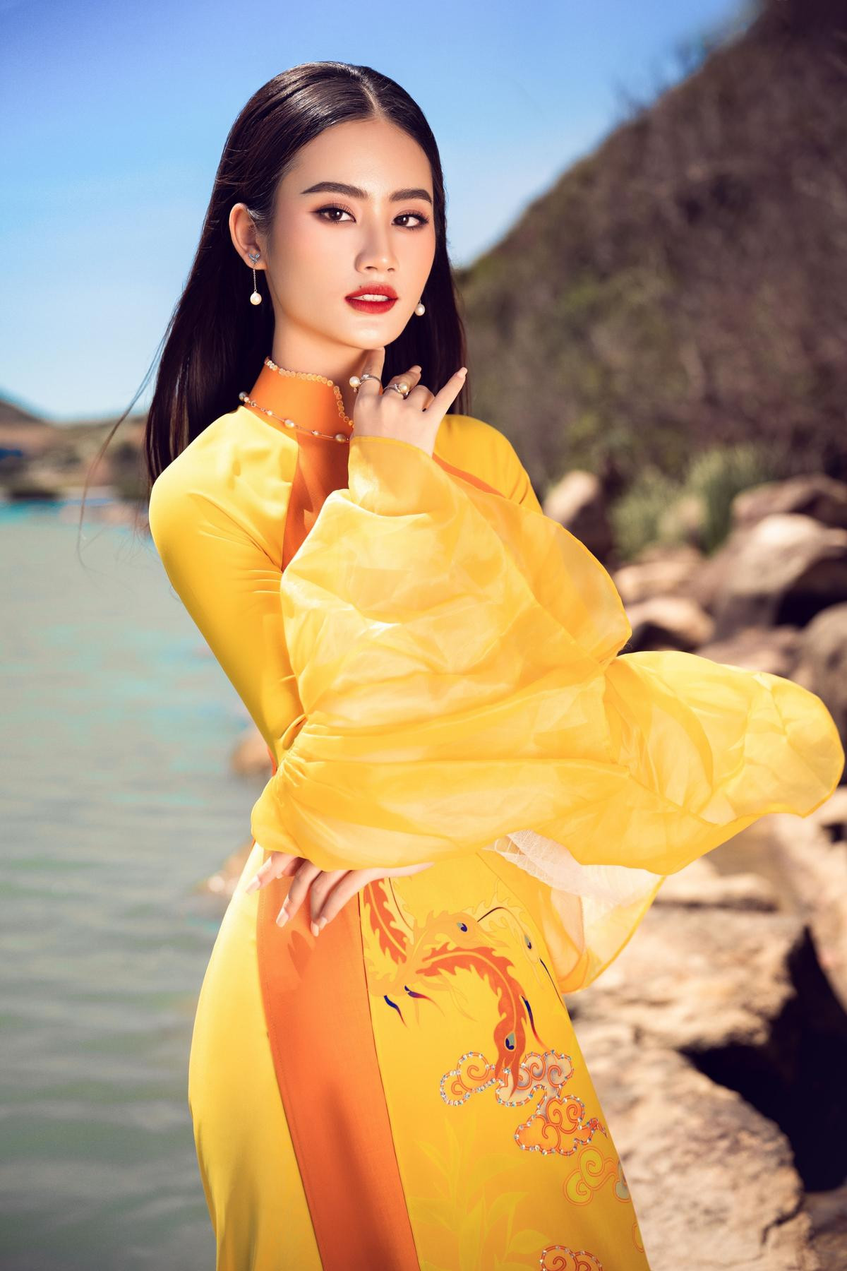 40 thí sinh Miss World VN trong tà áo dài, một nhan sắc đỉnh cao lộ diện! Ảnh 6