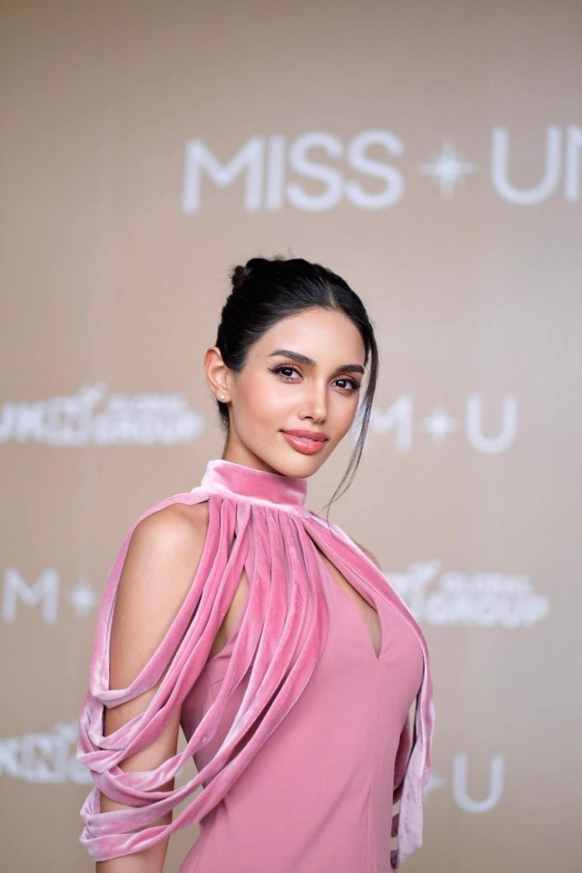 Góc nghiêng ăn tiền của 'gà chiến' Miss Universe Thailand, nhìn y hệt Phạm Hương Ảnh 7