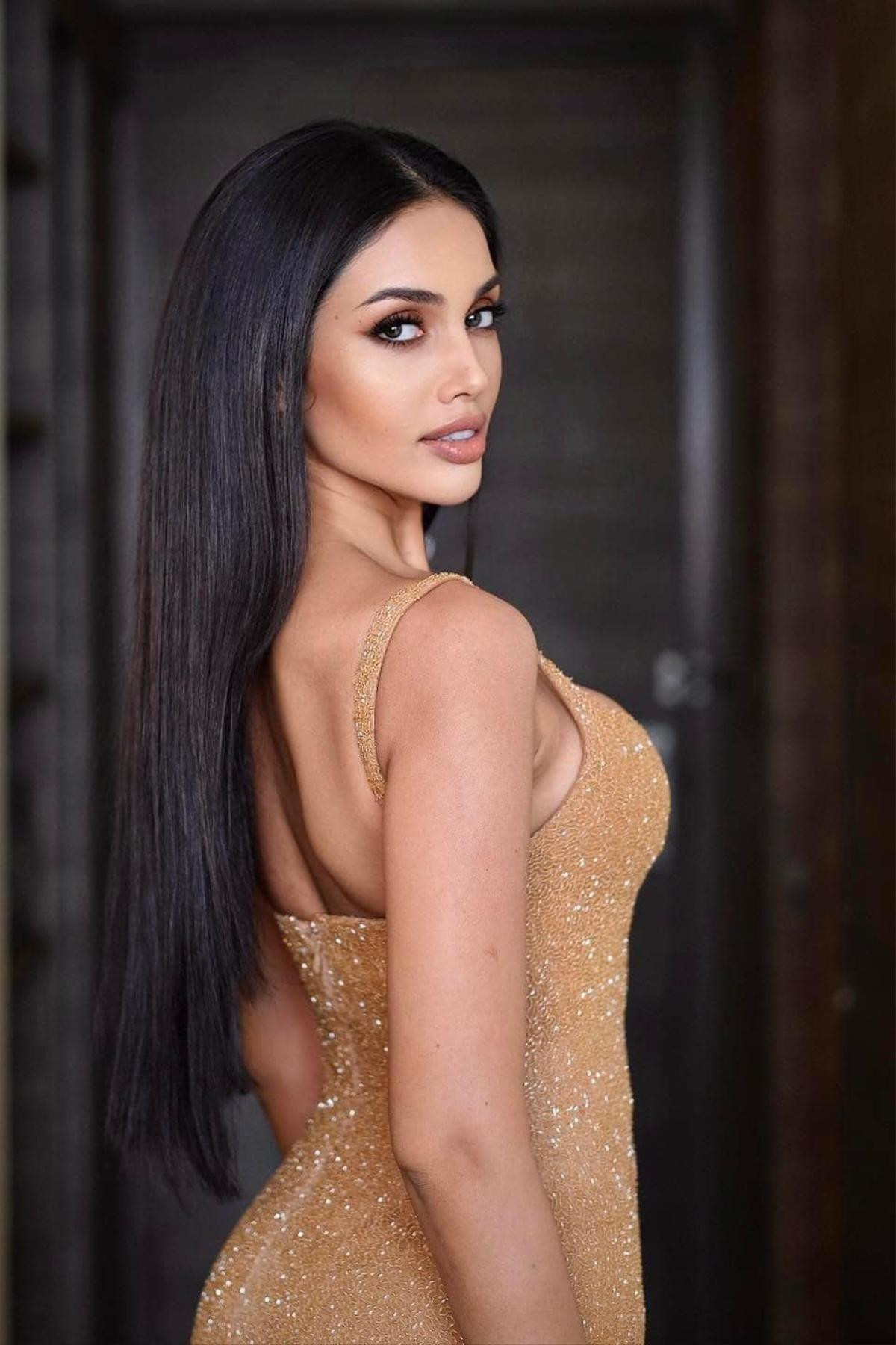 Góc nghiêng ăn tiền của 'gà chiến' Miss Universe Thailand, nhìn y hệt Phạm Hương Ảnh 4