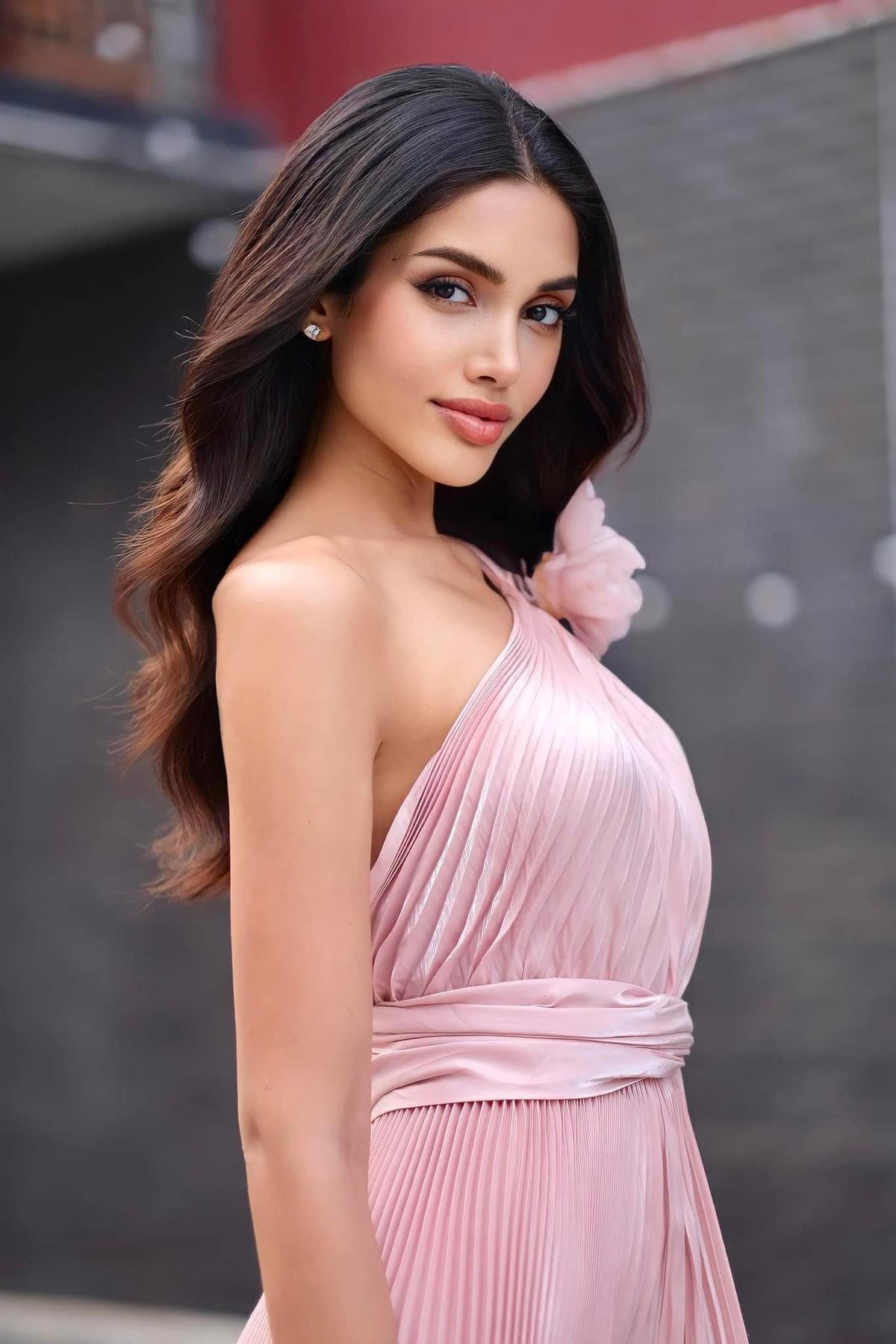 Góc nghiêng ăn tiền của 'gà chiến' Miss Universe Thailand, nhìn y hệt Phạm Hương Ảnh 3