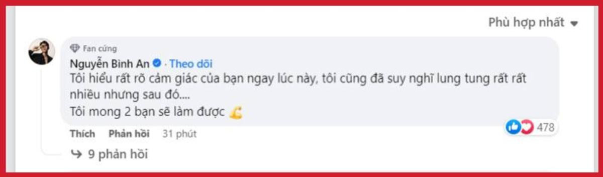 Đồng cảnh ngộ, Bình An động viên bạn trai Ý Nhi: 'Tôi hiểu cảm giác của bạn' Ảnh 2