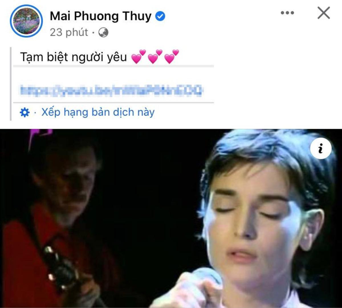 Nữ ca sĩ đình đám qua đời, Mai Phương Thúy đau buồn gửi lời tiễn biệt Ảnh 1