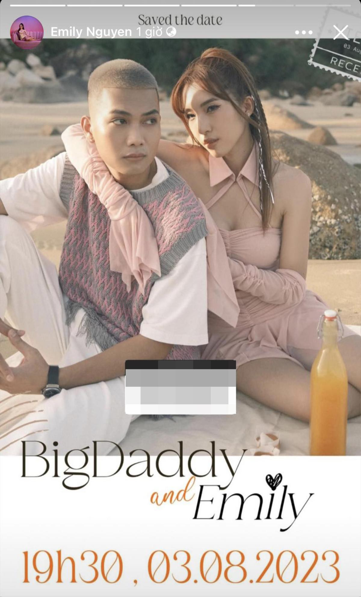 BigDaddy - Emily tổ chức lễ cưới vào tháng 8, sao Việt đầu tiên xác nhận tham dự Ảnh 1