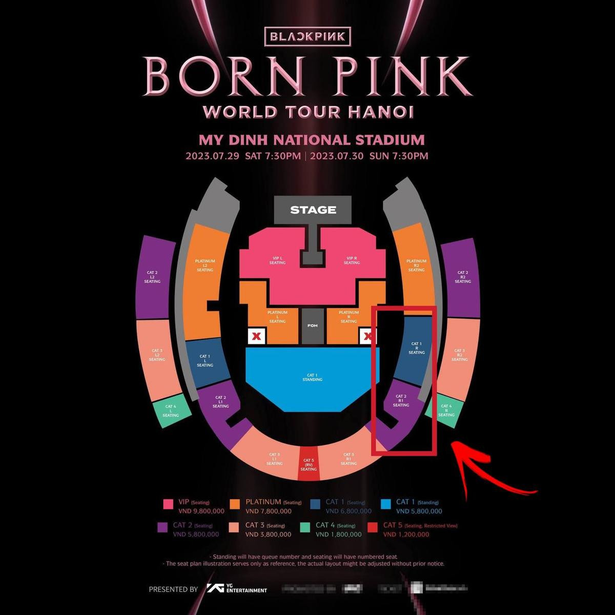 Góc nhìn của khán giả nếu bỏ ra 6,8 triệu 'đu' concert BLACKPINK tại Việt Nam Ảnh 3